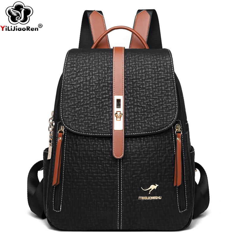 Travel Backpack Anti Theft - Ransel modis tas punggung wanita kualitas
