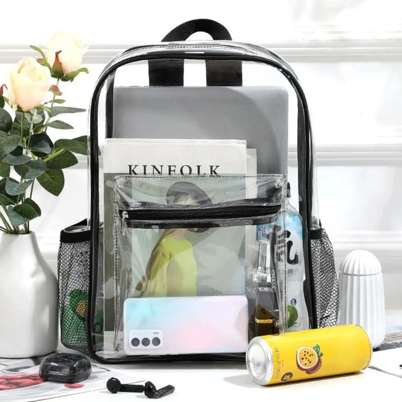 Canvas Backpack Casual - Tas Ransel Vly/PVC untuk Olahraga Luar