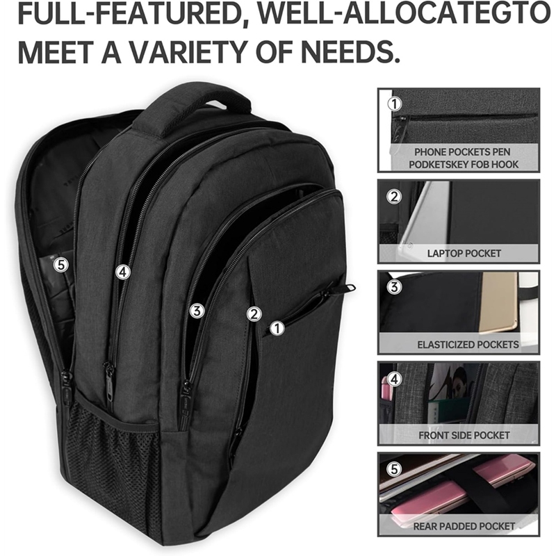 Ransel Laptop Perjalanan Besar - Travel Backpack Anti Theft ulasan dan harga