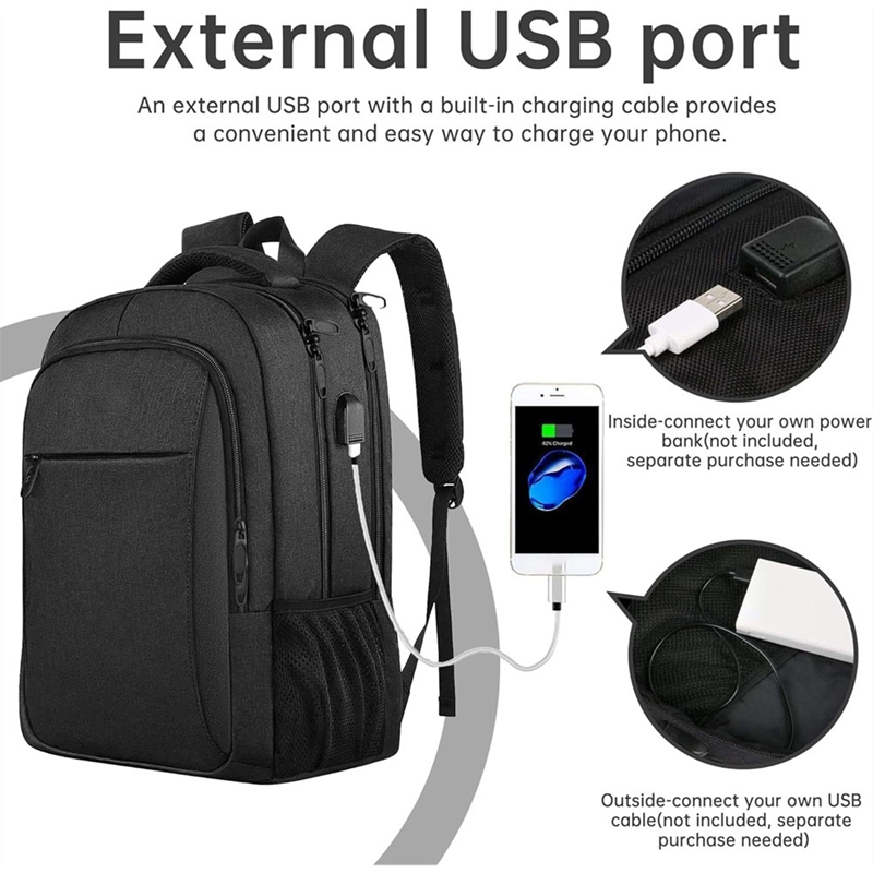 Ransel Laptop Perjalanan Besar - Travel Backpack Anti Theft ulasan dan harga