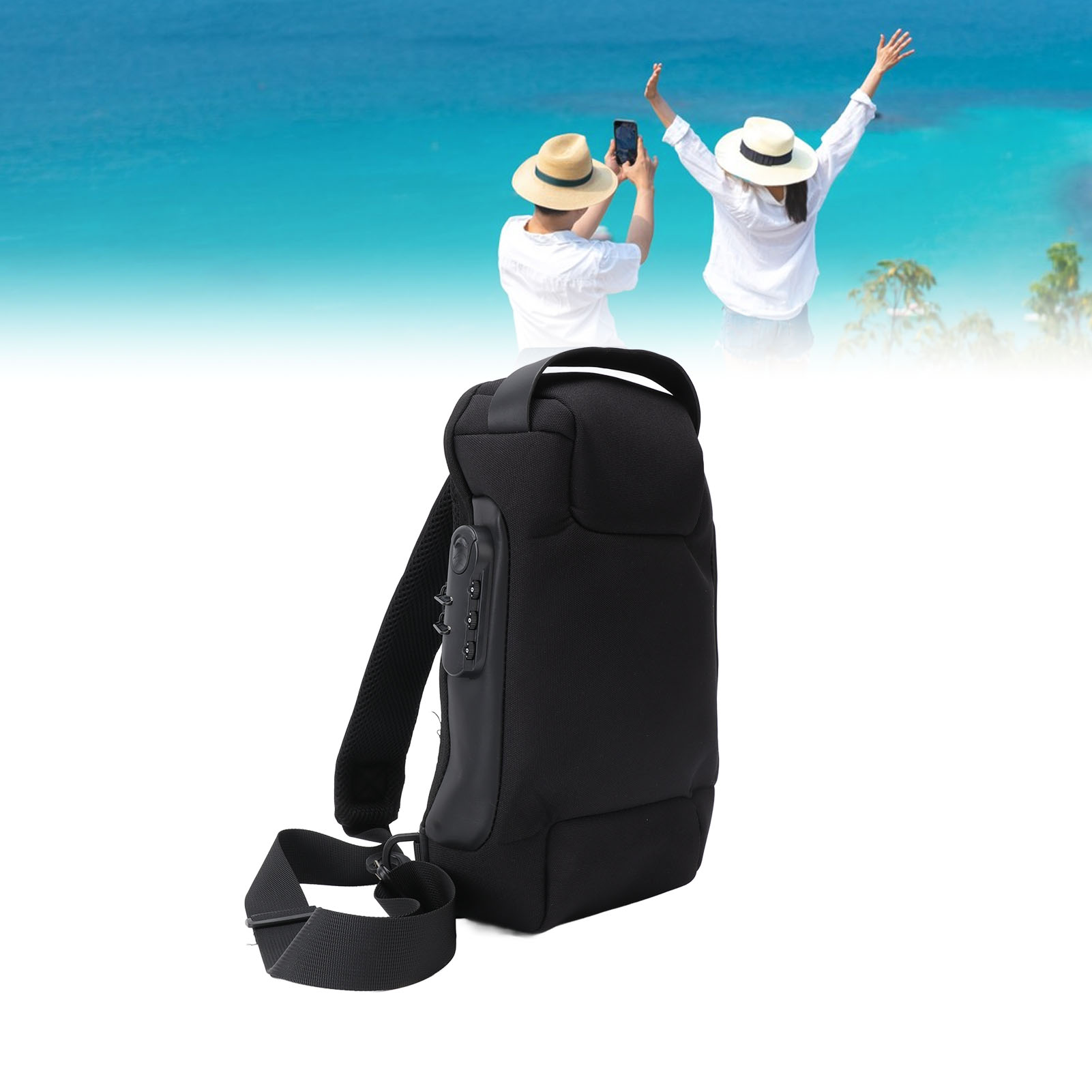Tas Bahu Kain Oxford Kapasitas - Sling Backpack Shoulder ulasan dan harga
