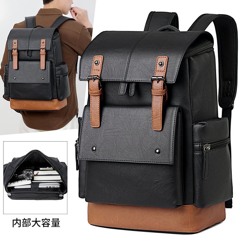 Ransel Kulit Pria Vintage Baru - Leather Backpack Vintage ulasan dan harga