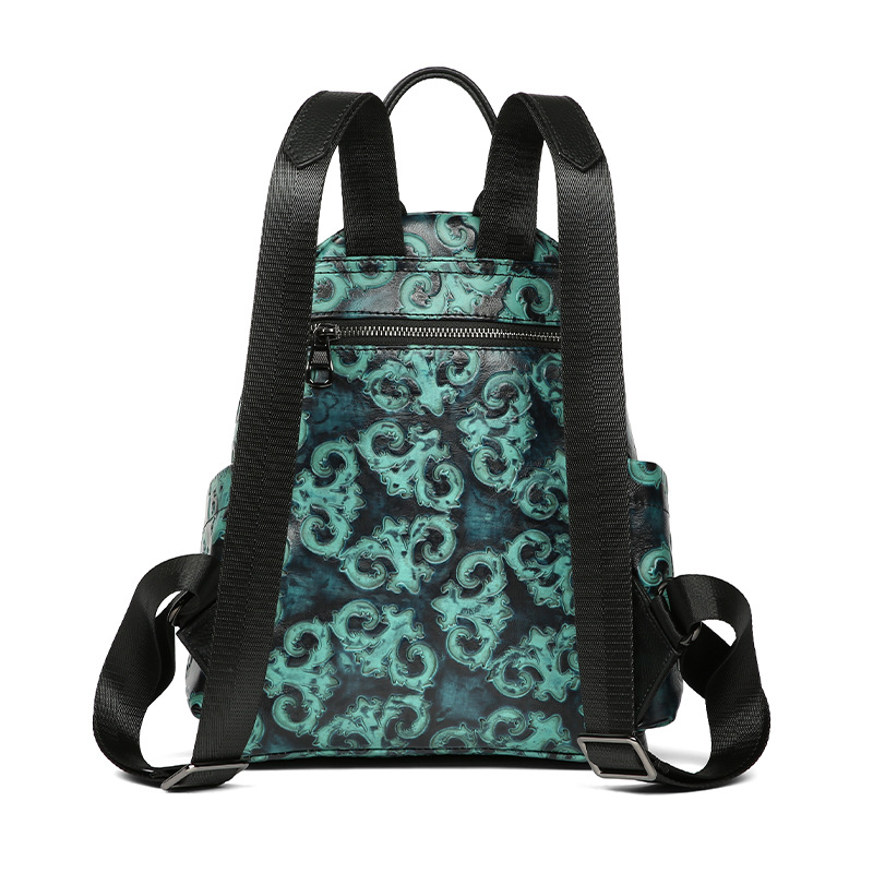 Johnature Tas Ransel Wanita Re - Leather Backpack Vintage ulasan dan harga