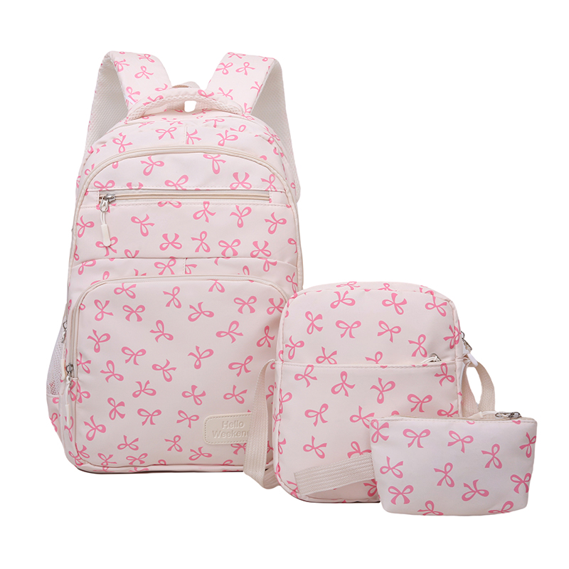 3Pcs Tas Ransel Cetak Pita Luc - Sling Backpack Shoulder ulasan dan harga