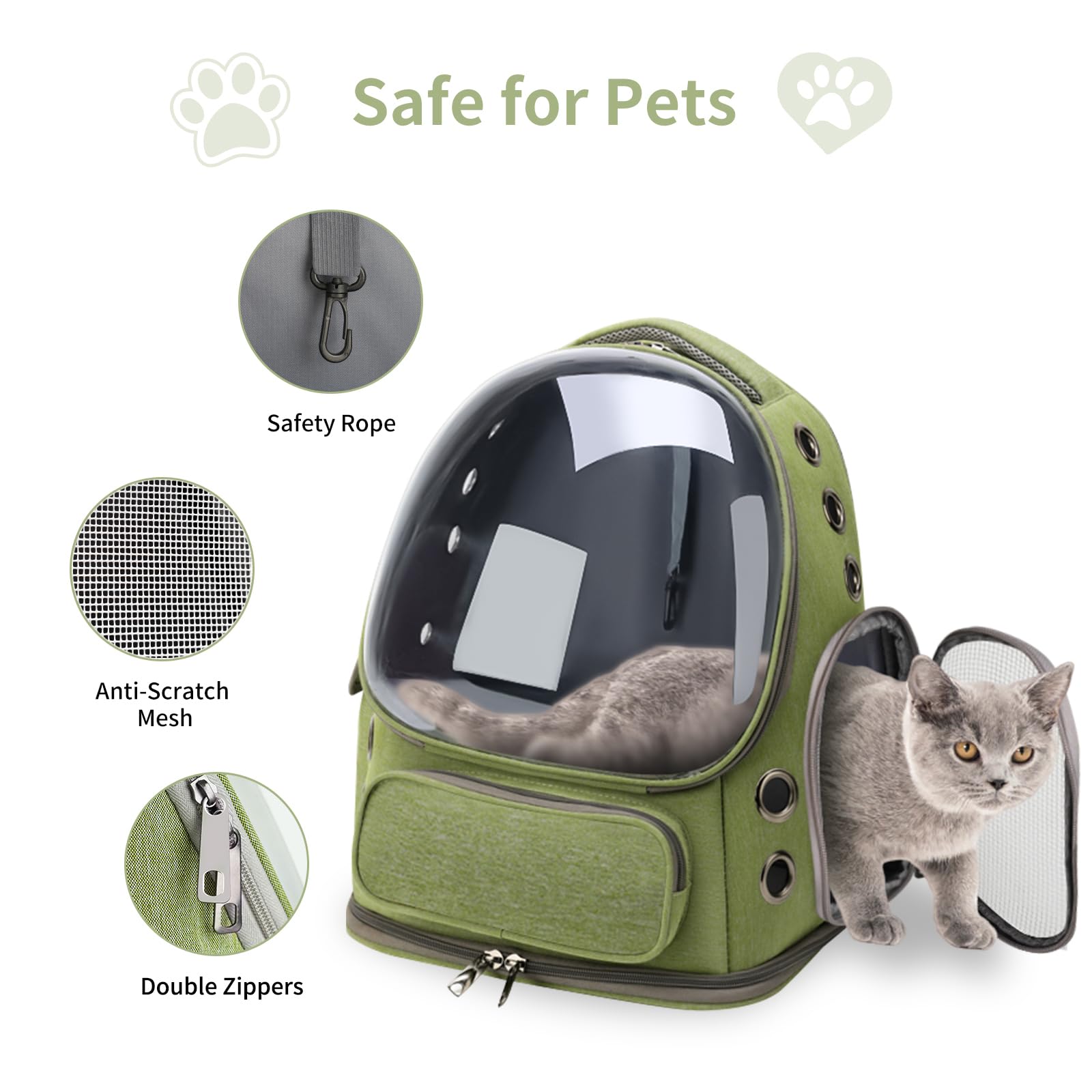Tas Ransel Kucing yang Dapat D - Foldable Backpack Small ulasan dan harga