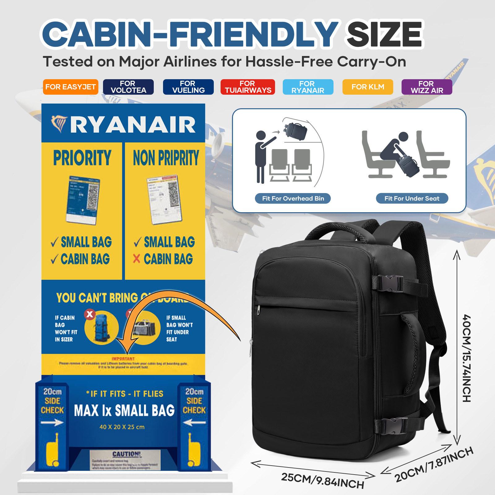 Tas Ransel Perjalanan untuk Wa - Canvas Backpack Casual ulasan dan harga