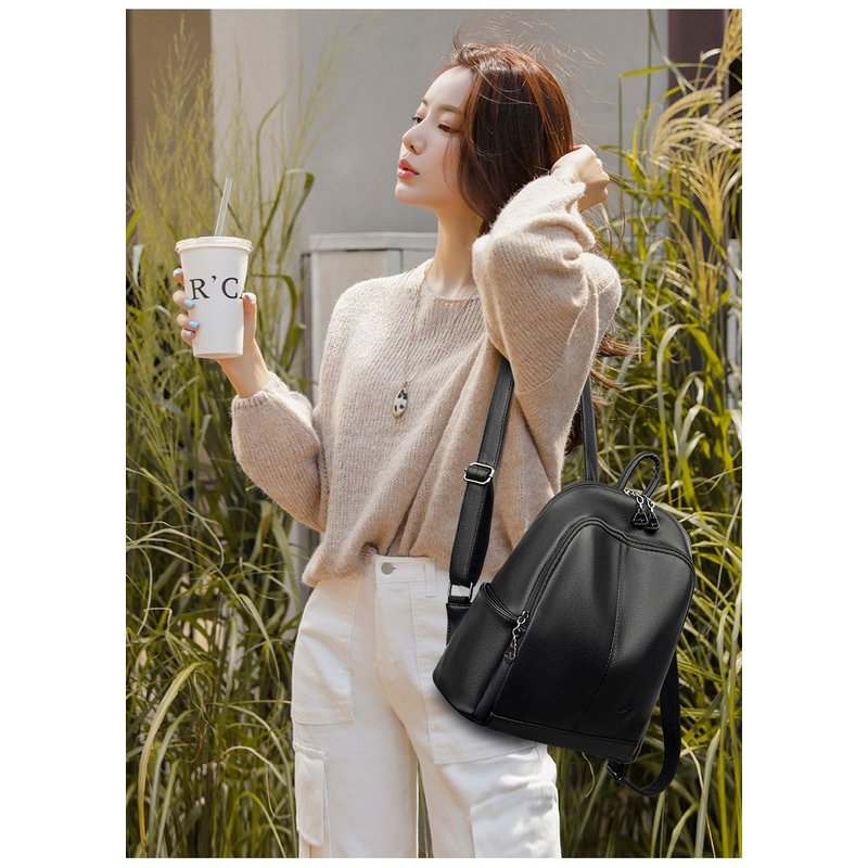 Tas Ransel Perjalanan Kapasita - Leather Backpack Vintage ulasan dan harga